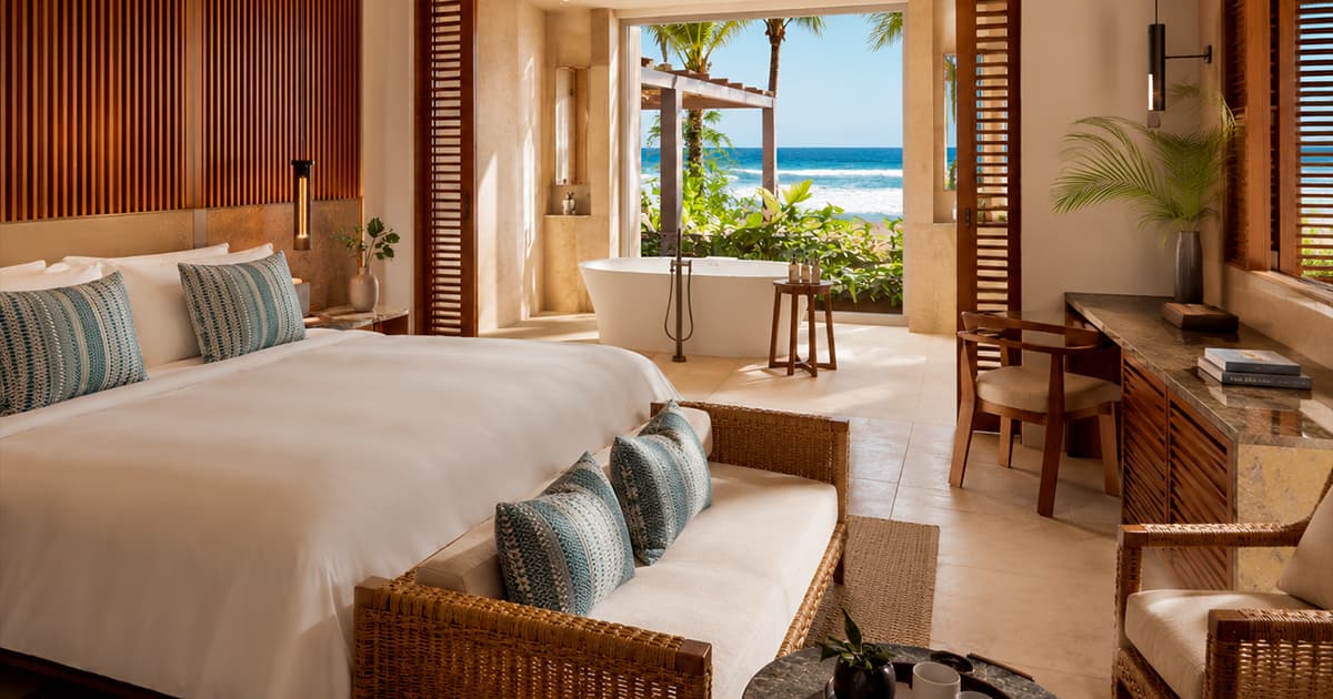Habitación en hotel 5 estrellas en el caribe mexicano