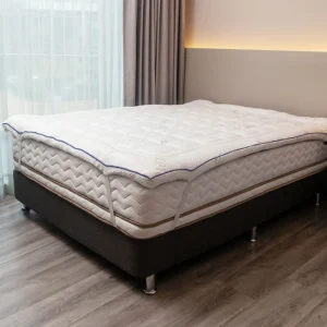 mattress topper hotelero blanco
